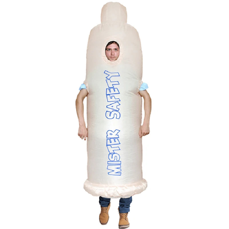 Adult Inflatable Penis Costume - Sexy Funny Party Dress