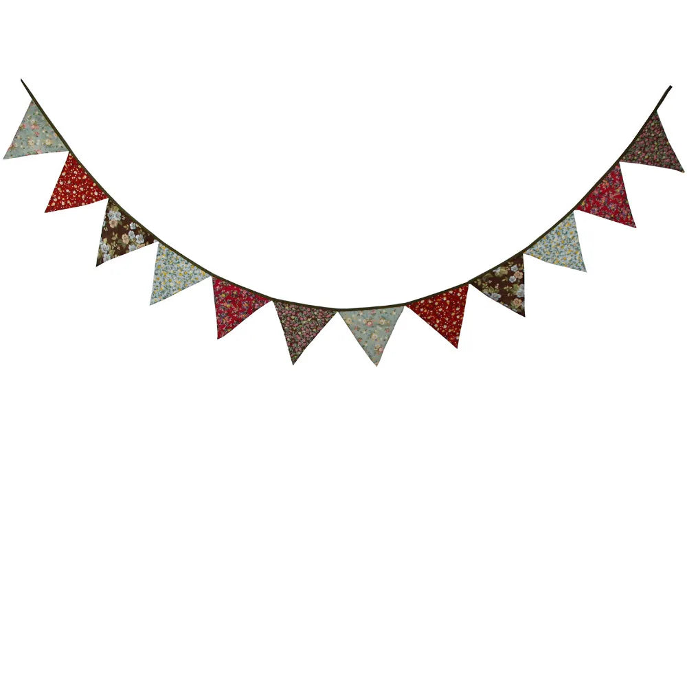 Vintage Candy Flower Bunting