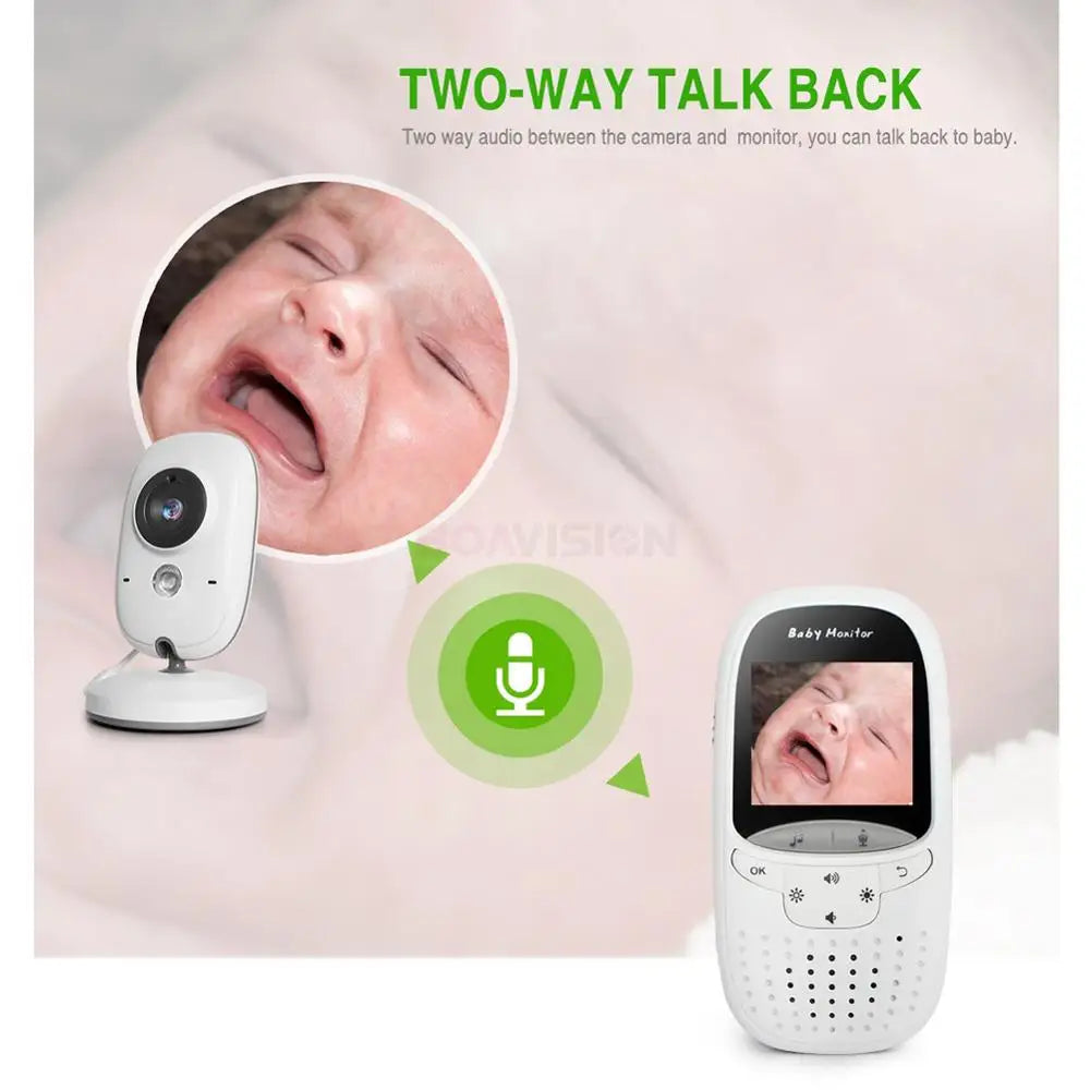 VB602 Baby Monitor with Night Vision & Lullabies