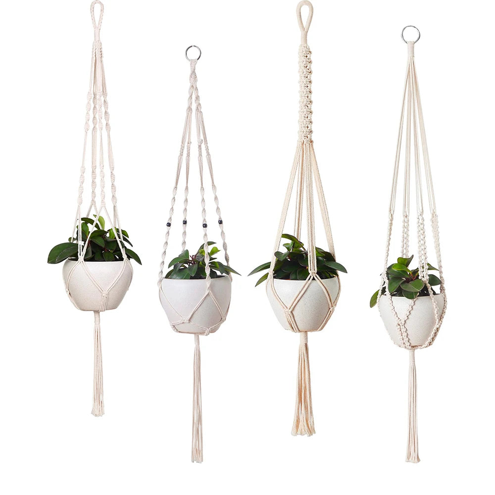 Macrame Plant Hanger Baskets