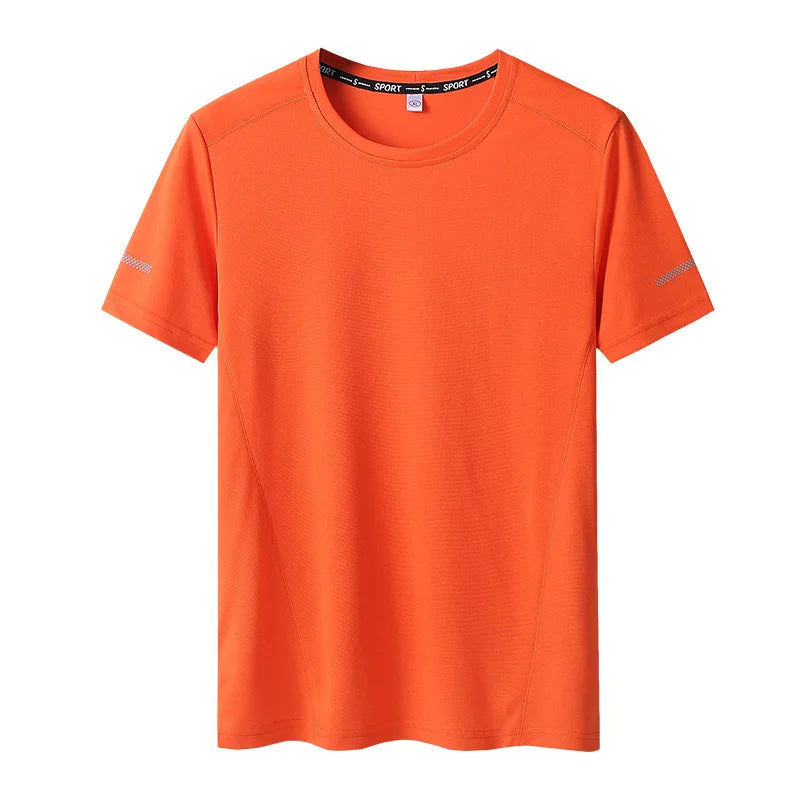 Men's Summer Big Tees - Quick Dry Slim Fit T-shirt