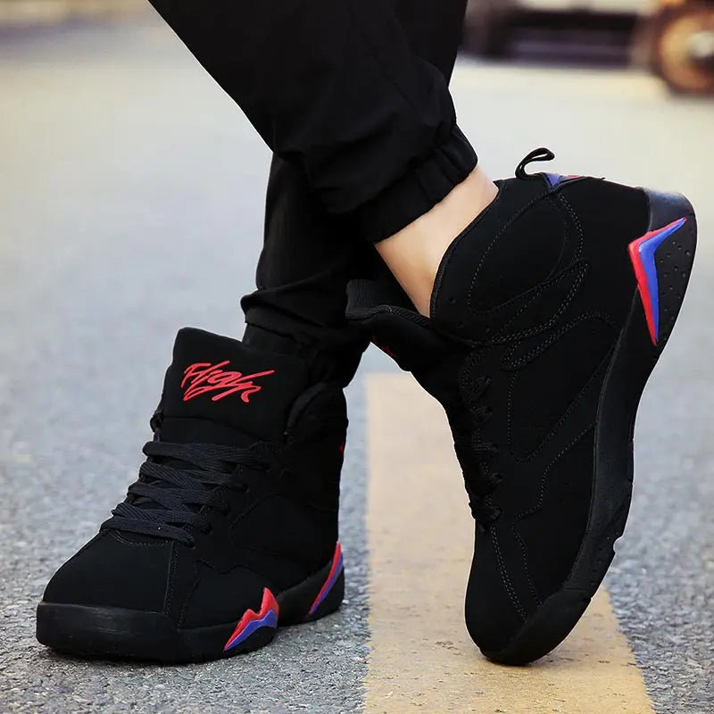 Outdoor Running Shoes Black Sneakers