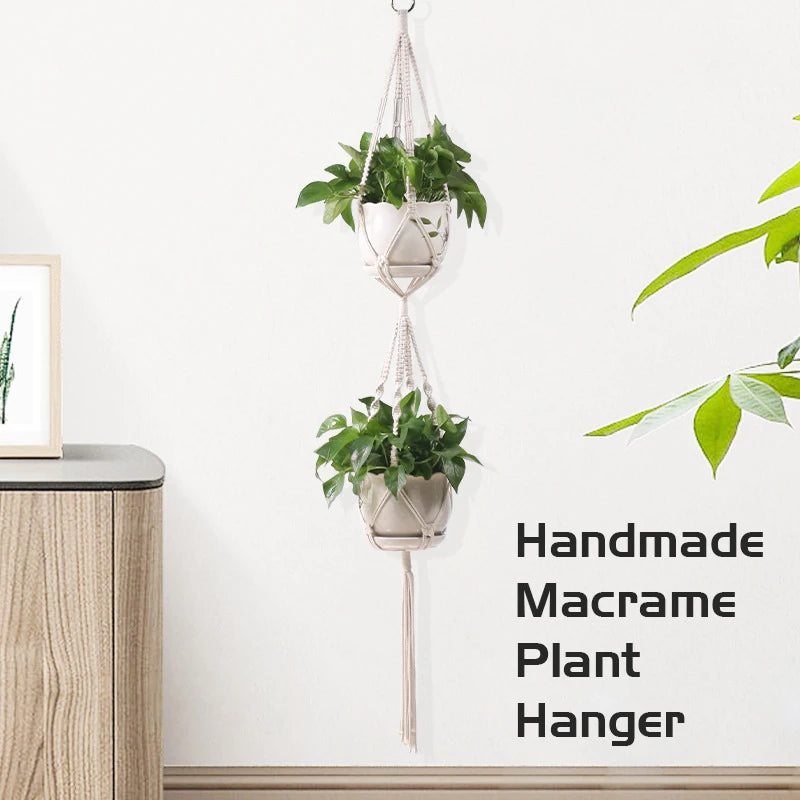 Handcrafted Macrame Plant Hangers