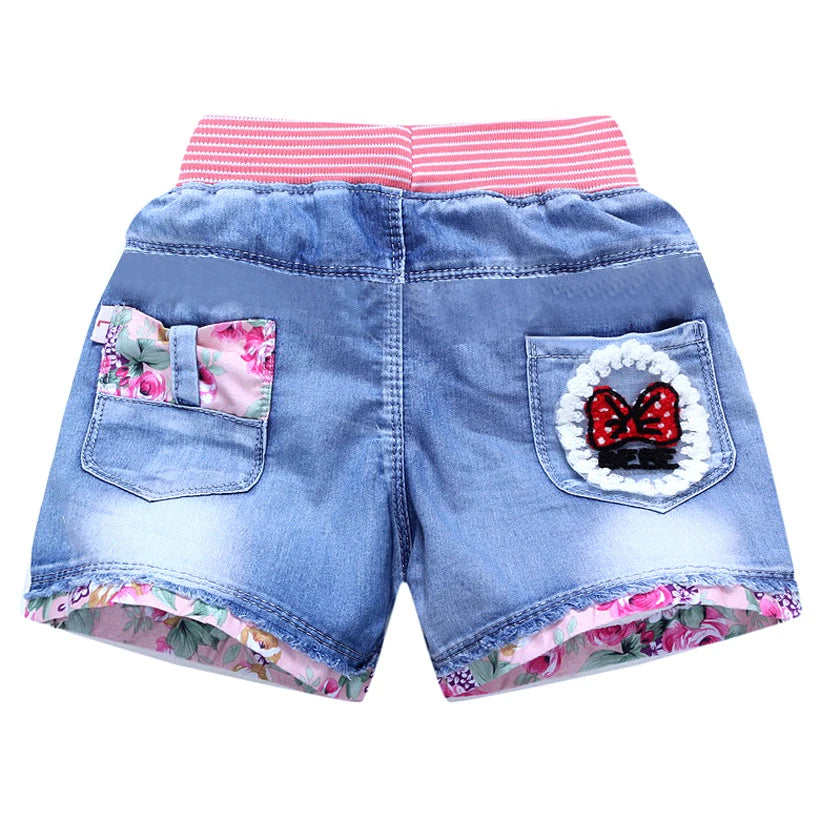 Girls Summer Denim Shorts