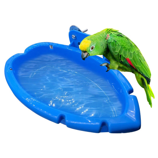 Bird Bath Tub for Parrot Cage