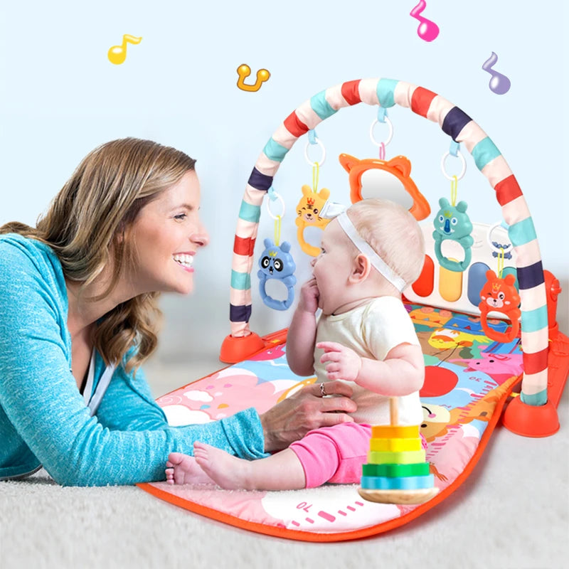 Baby Activity Gym Play Mat 3 in 1 Bundle