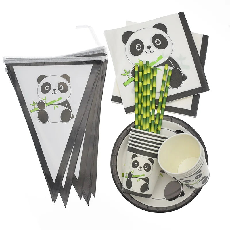 Panda Party Decorations Bundle