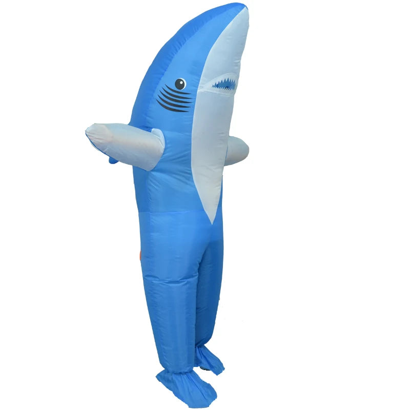 Inflatable Shark Costume - Halloween Cosplay Fun!