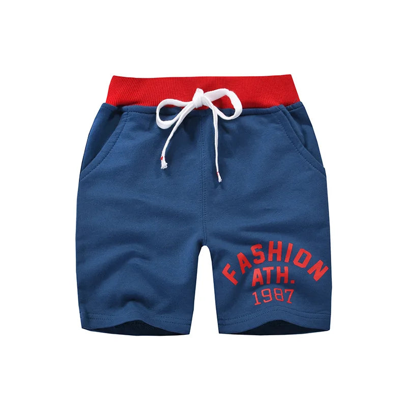 Boys Knit Shorts with Belt