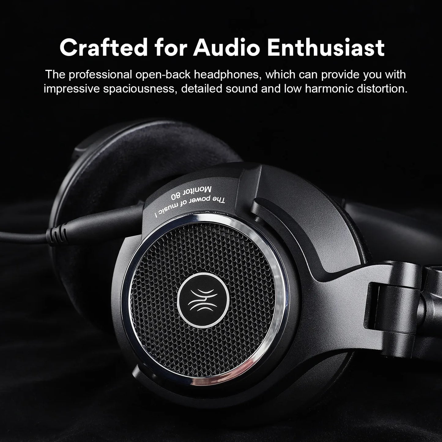 Oneodio Monitor 80 Hi-Res Open-Back Headphones