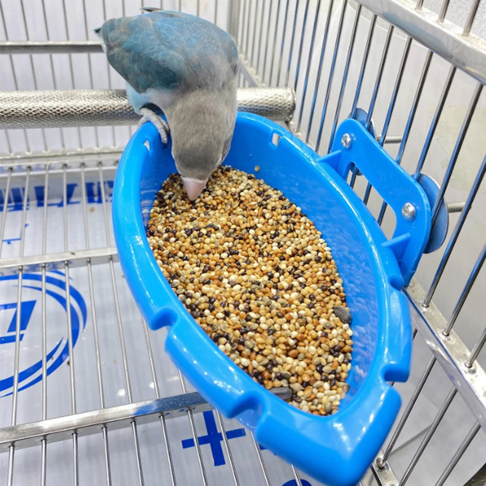 Bird Bath Tub for Parrot Cage