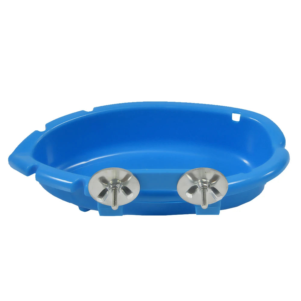 Bird Bath Tub for Parrot Cage