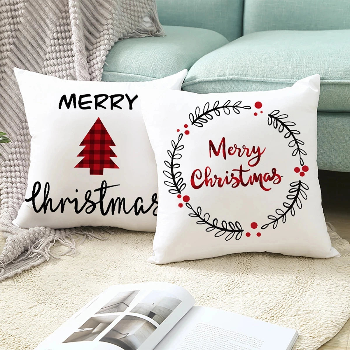 Christmas Cushion Cover - Festive Home Decor & Gift Ideas