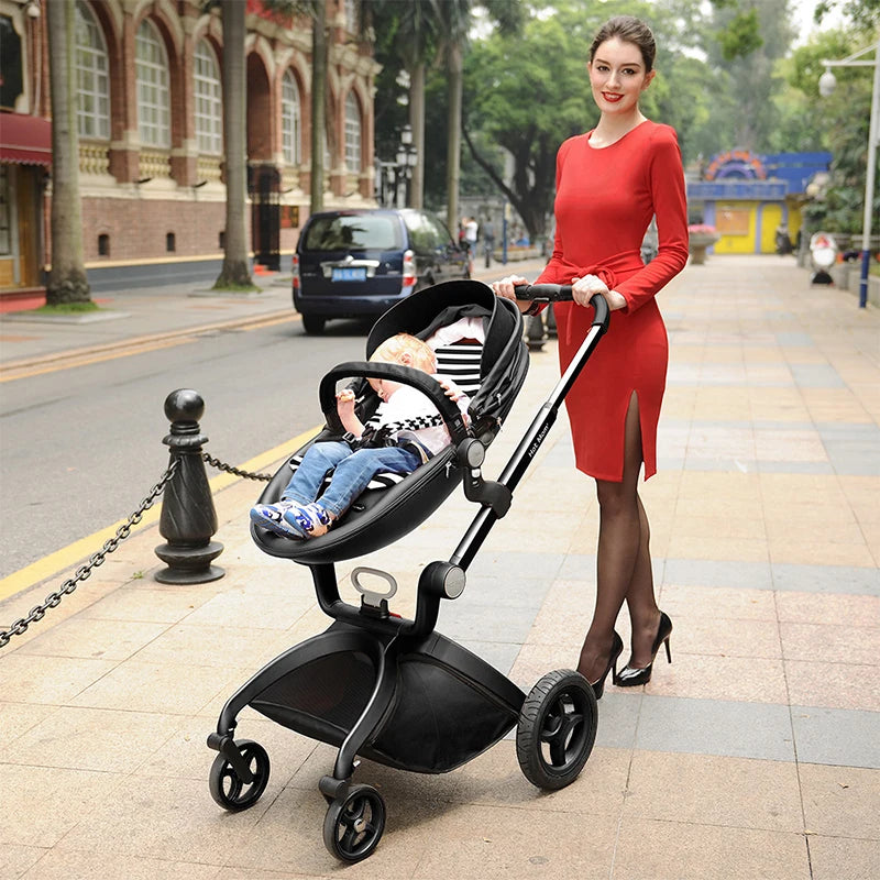 Hot Mom 3-in-1 High Land-scape Stroller