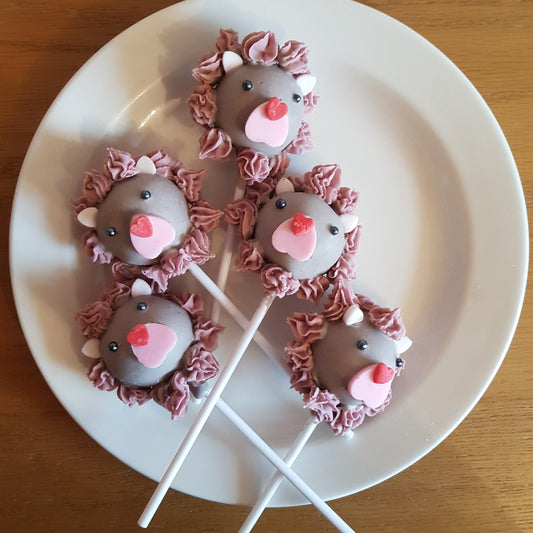 Lion Cake Pops - Cake Pops Parties