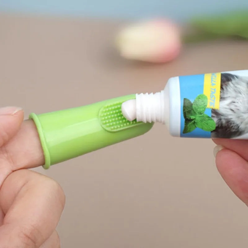 Dog Toothbrush Set - Oral Clean Massage for Pets