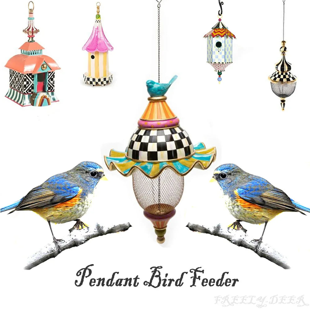 Premium Poplar Ridge Bird Feeder Pendant