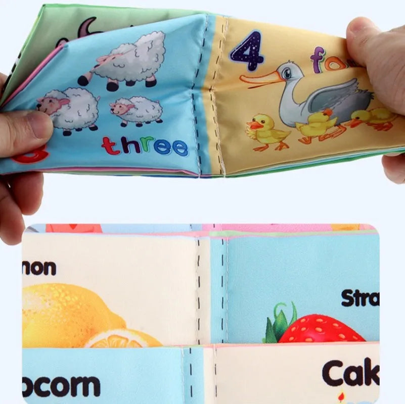 Infant Soft Baby Cloth Book