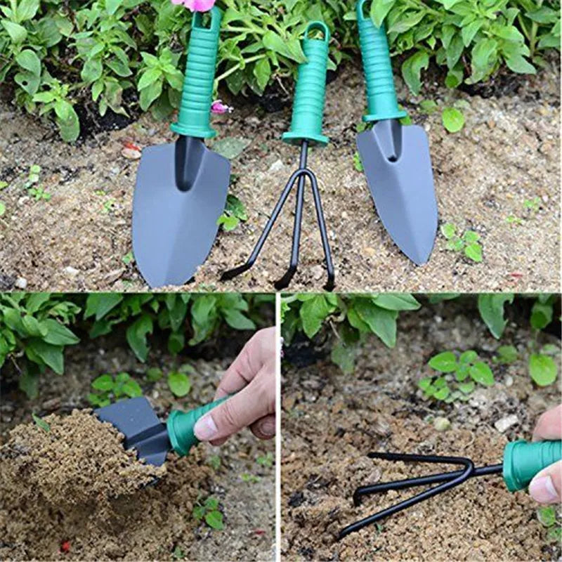 10-Piece Garden Tool Set - Lightweight & Rustproof