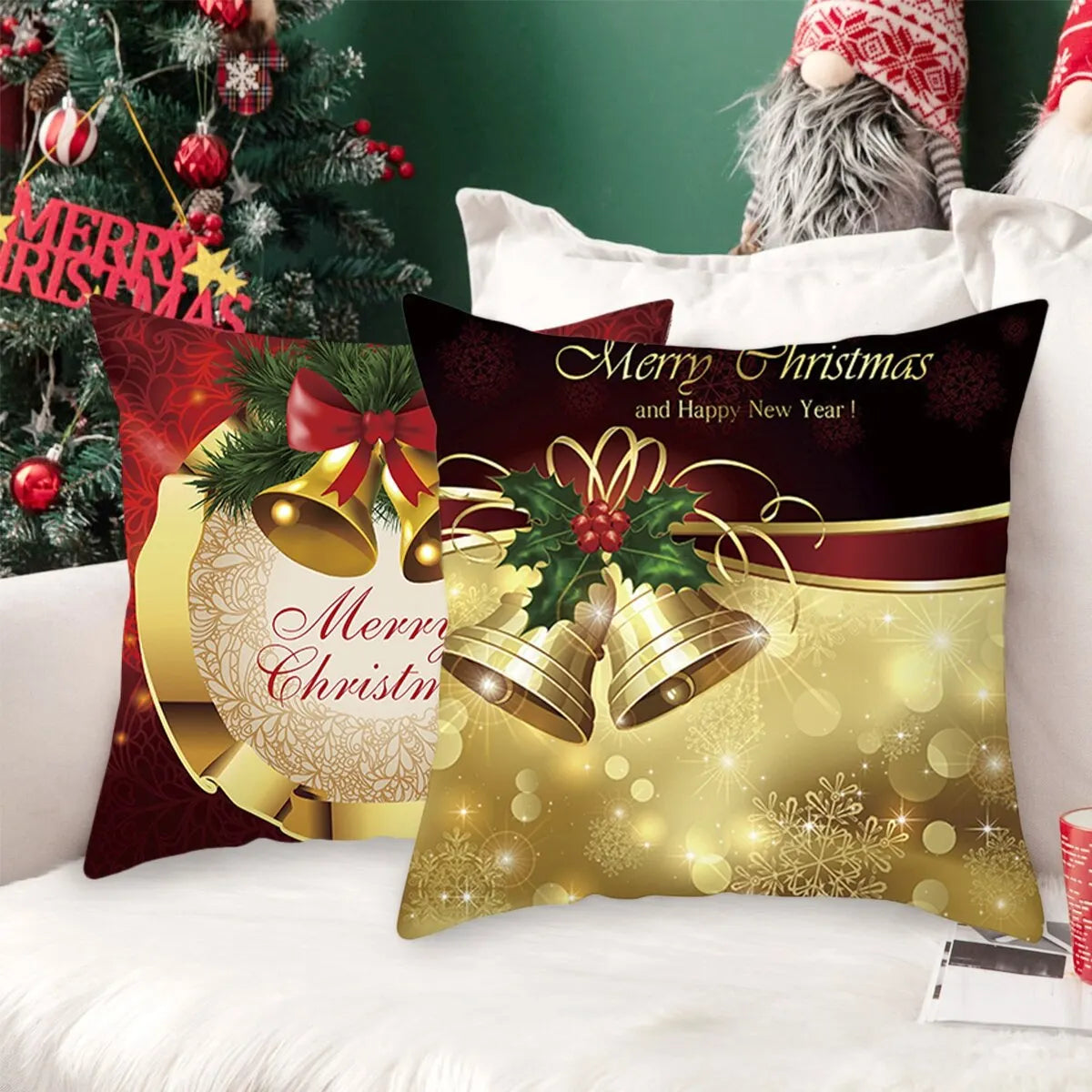 Christmas Cushion Cover - Festive Home Decor 2023