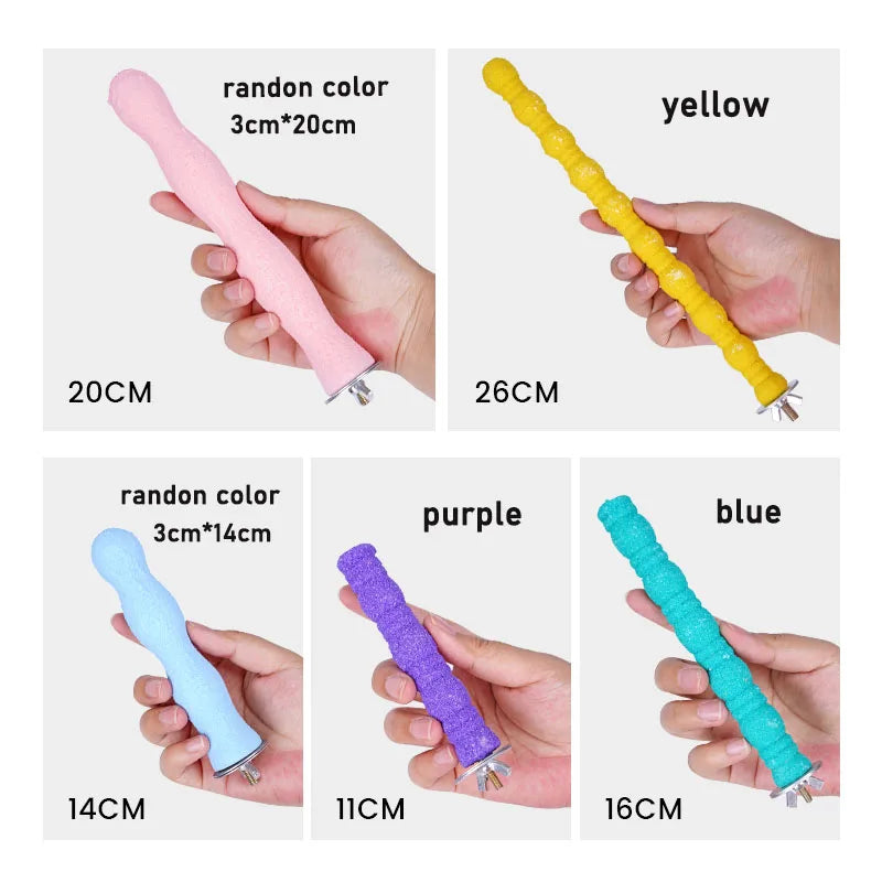 Pet Parrot Claw Grinding Stick