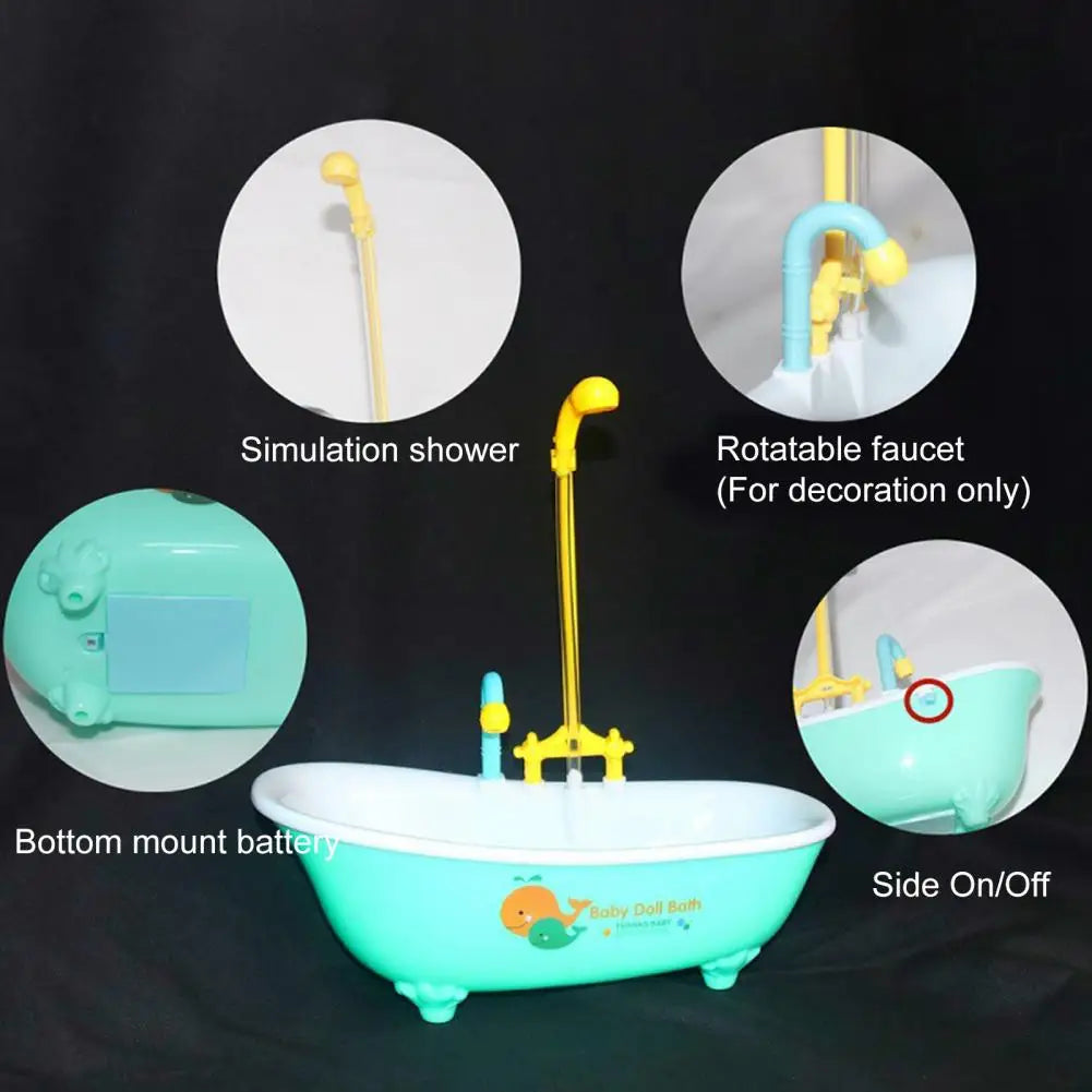 Automatic Parrot Bird Bath Tub with Faucet