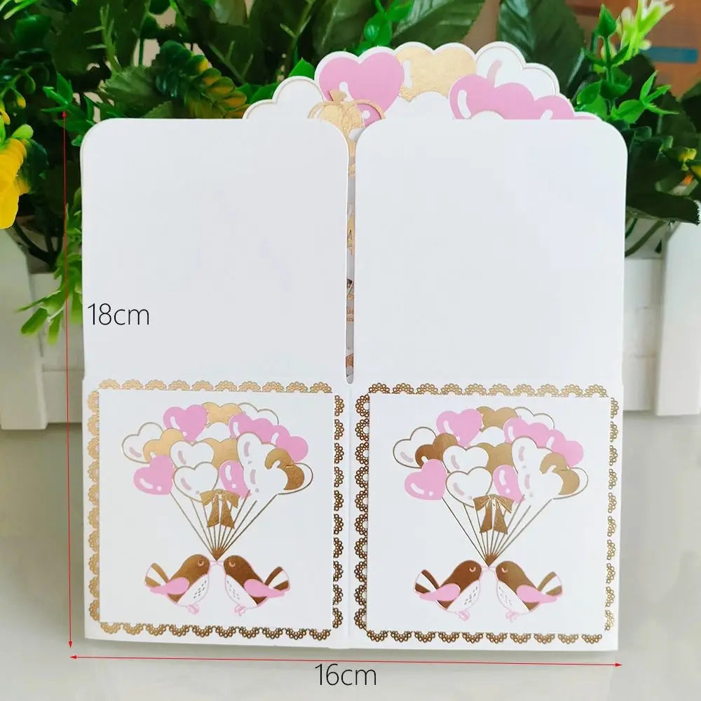 3D Flower Bouquet Pop-Up Card