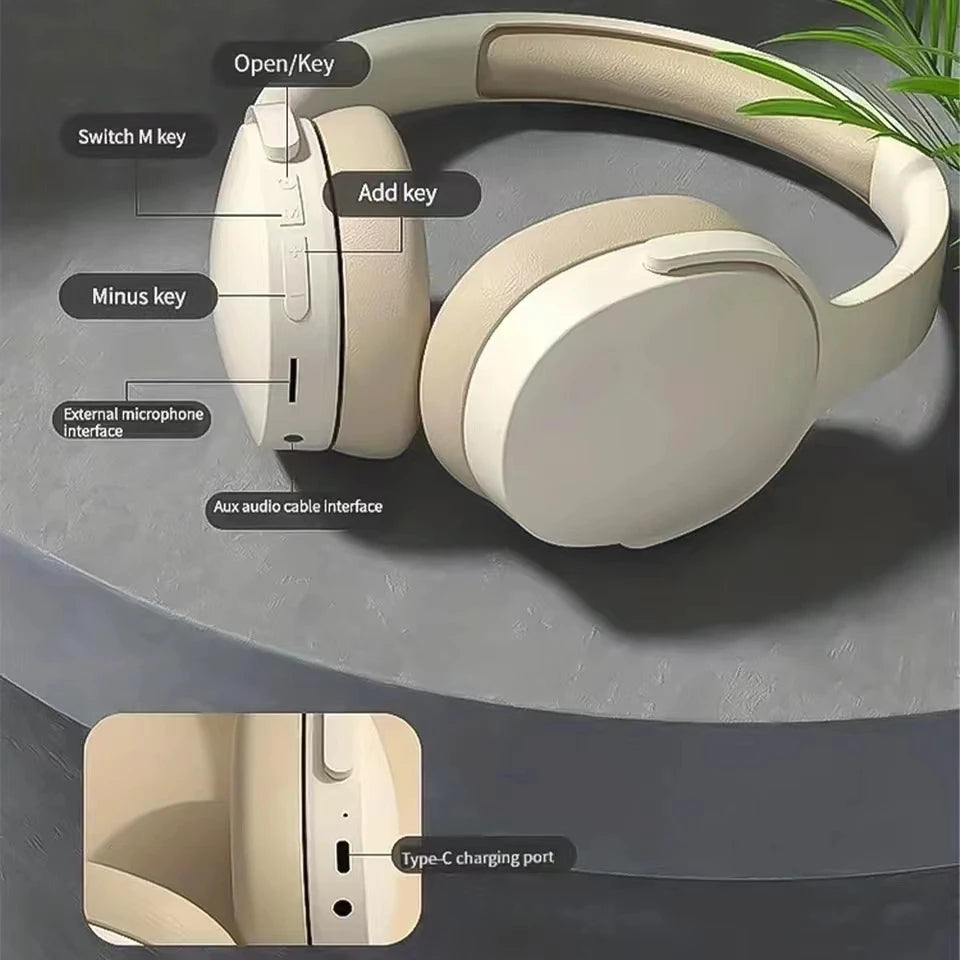 Wireless HIFI Stereo Headphones