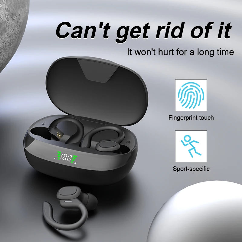 Wireless Sport Earbuds with 9D Hifi Stereo Sound