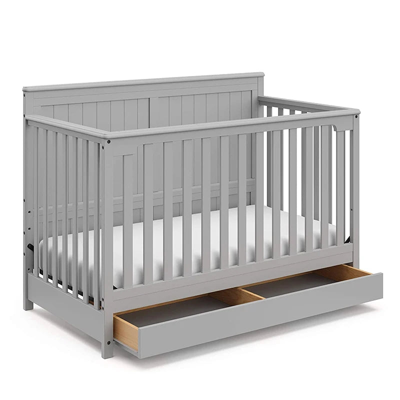 Premium 4-in-1 American Style Baby Crib