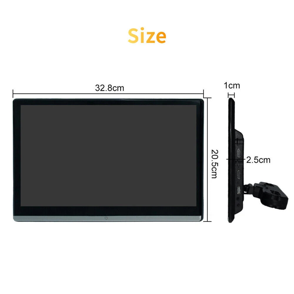 13.3 Inch Android Car Headrest TV Monitor