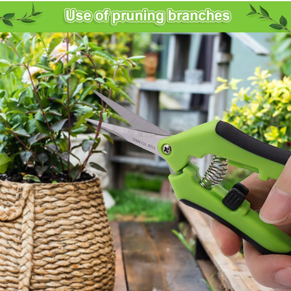 1PC Garden Pruning Shear - Stainless Steel Blades