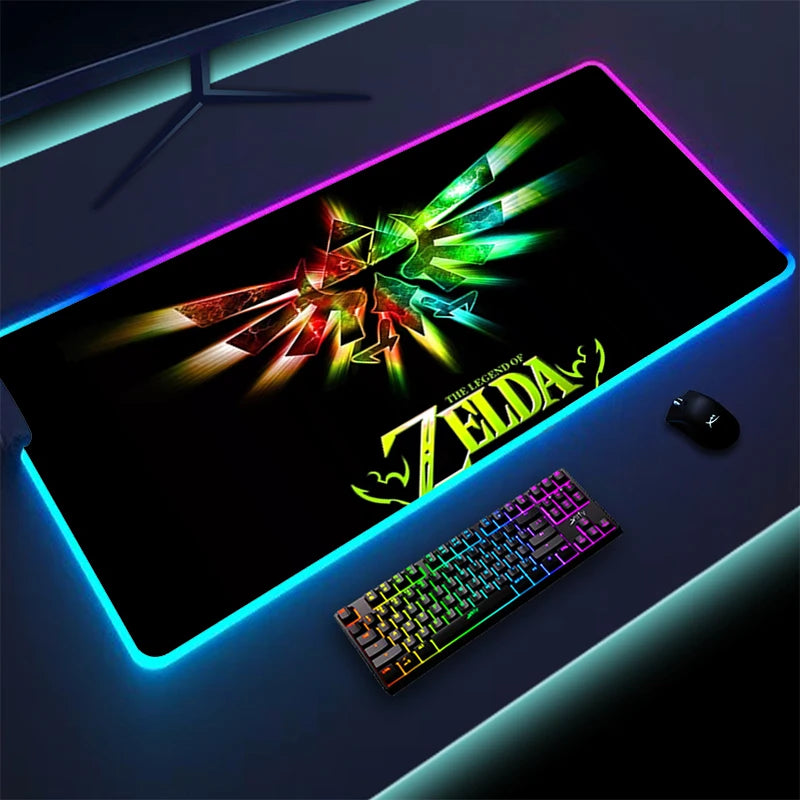 RGB Gamer Mouse Pad with Light Effects