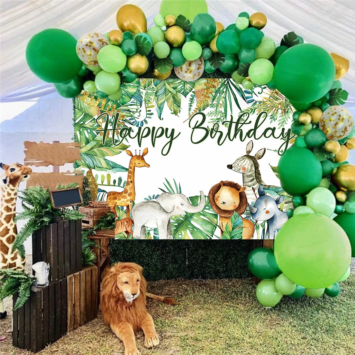 Jungle Safari Theme Party Decor