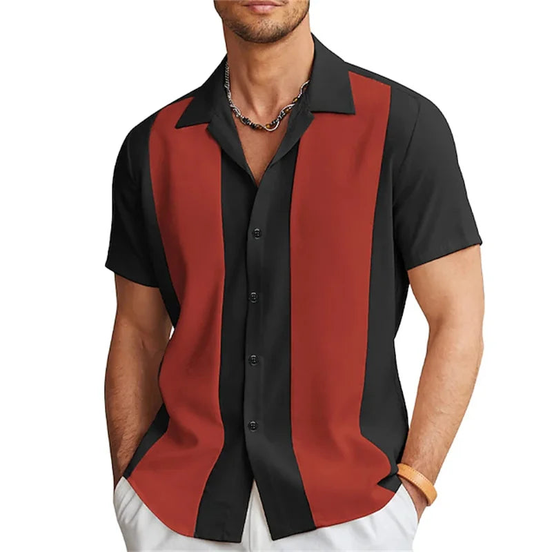 Men's Bowling Shirts - Summer Fashion