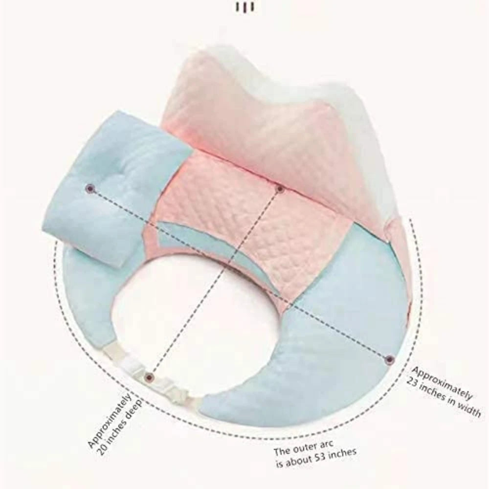 Pink Nursing Pillow for Newborns