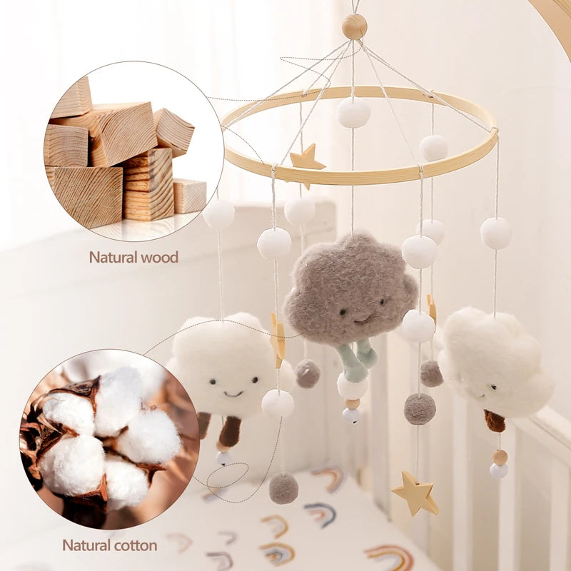 Cloud Crib Mobile Musical Toy