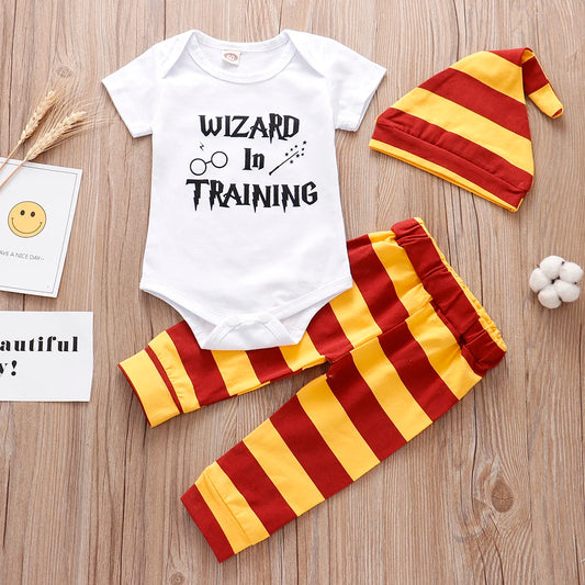 Halloween Little Wizard Baby Outfit