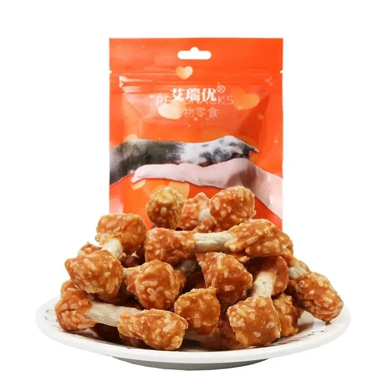 Calcium Chicken Dumbbell Dog Snacks