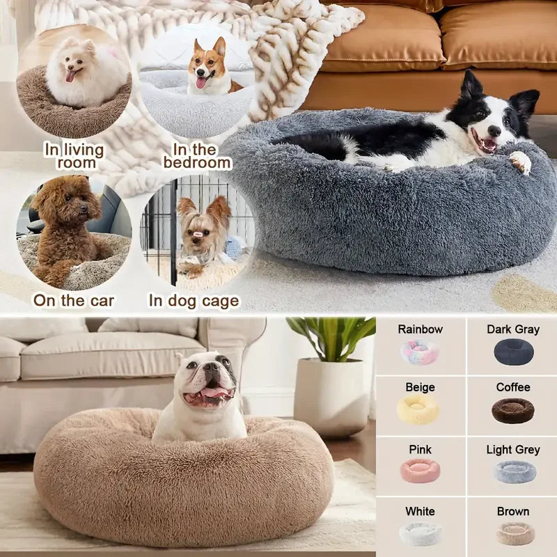 Super Soft Fluffy Dog Bed - Winter Warm Pet Bed