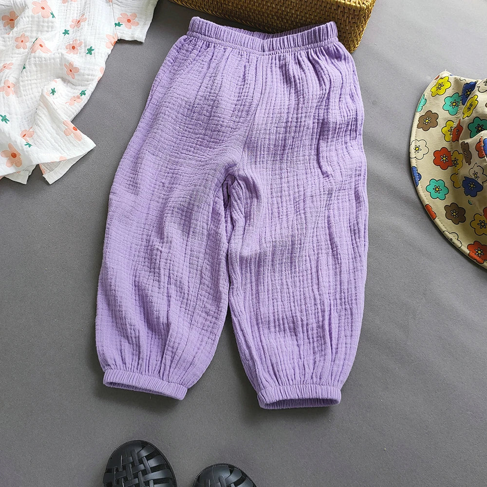 Breathable Kids Harem Pants