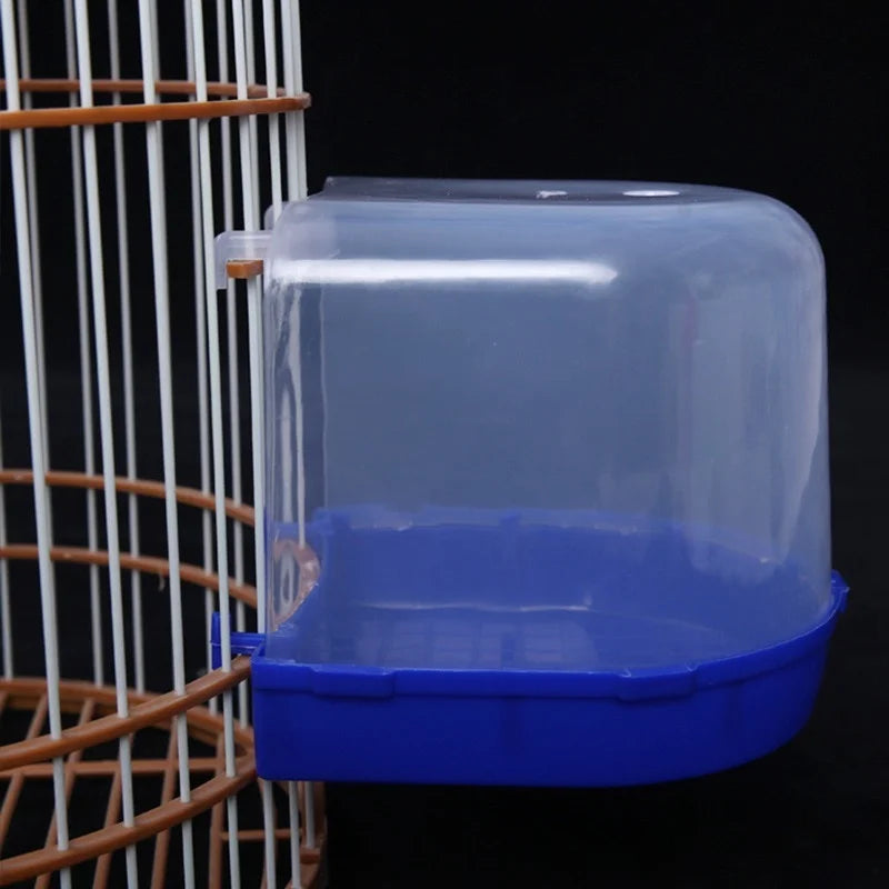 Bird Bath Cube Parrots Bathtub