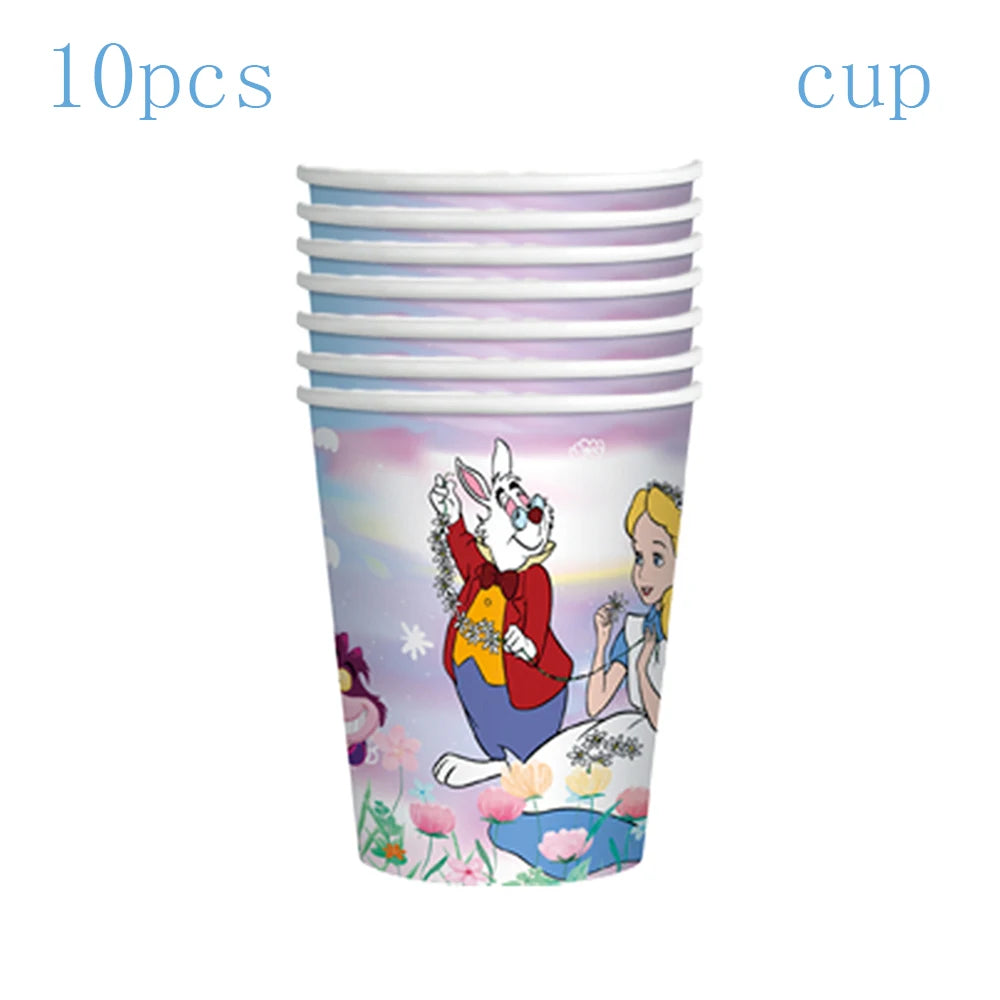 Alice in Wonderland Birthday Party Supplies