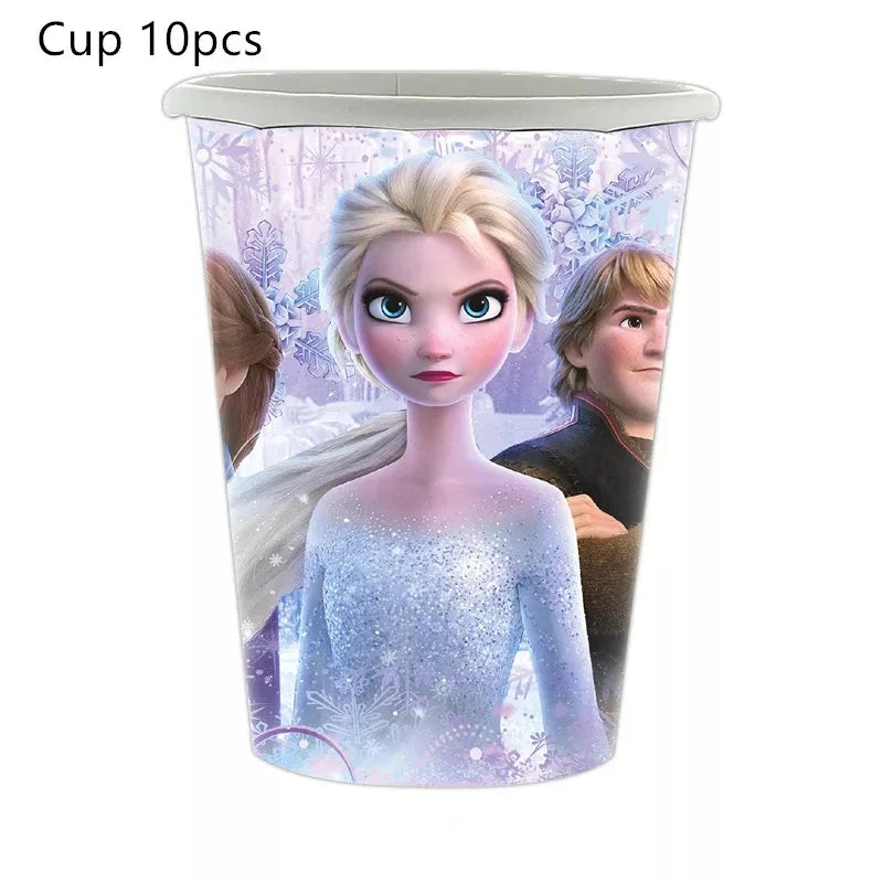 Frozen Birthday Party Tableware Set