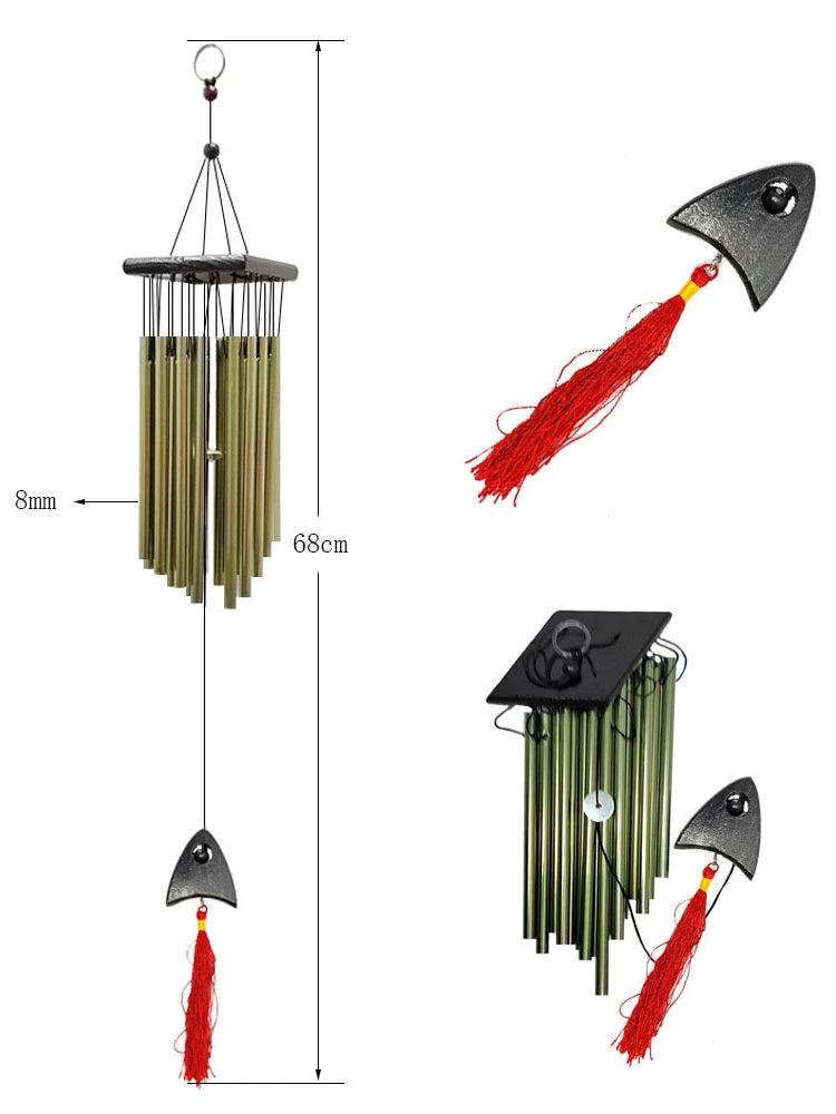 Large Bells Wind Chimes - Garden Outdoor Decor