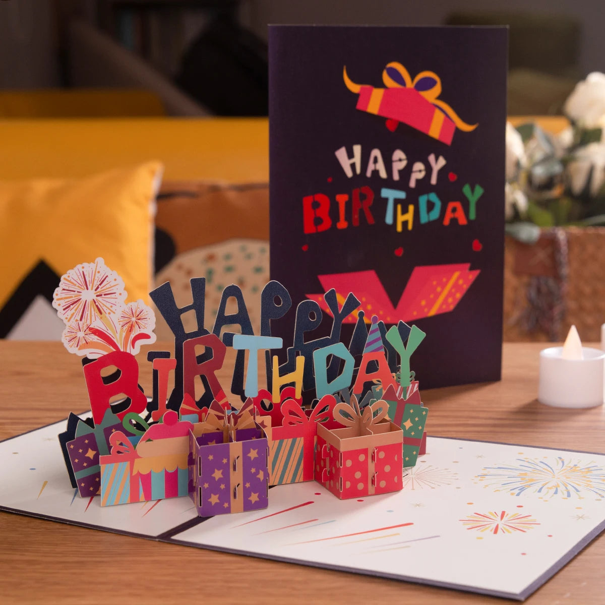 Pop-Up Birthday Gift Cards