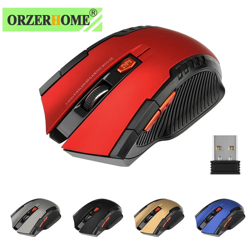 ORZERHOME 2.4GHz Wireless Optical Mouse