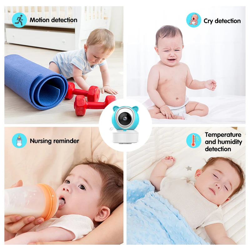 1080P Tuya Smart WiFi Baby Monitor