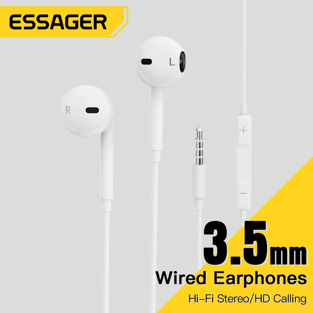 Essager In-Ear Wired Headphones