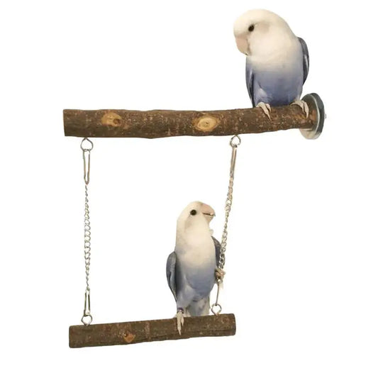 Wood Bird Perch Play Stand